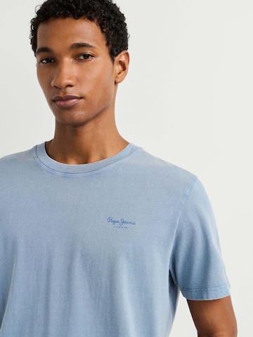 Pepe Jeans Shirt 'Jacko' in Blauw