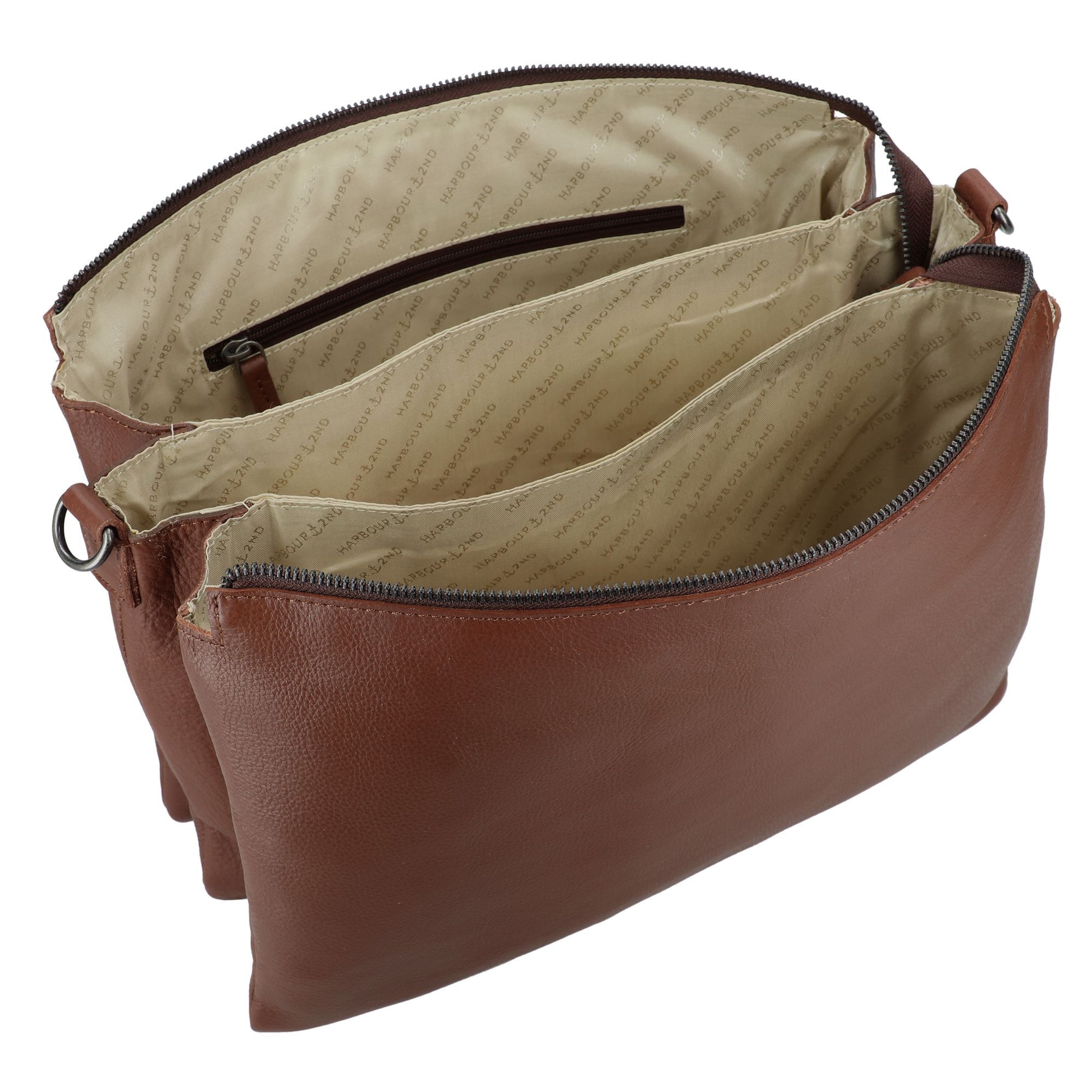 Harbour 2nd Schultertasche 'Just Pure' in Braun