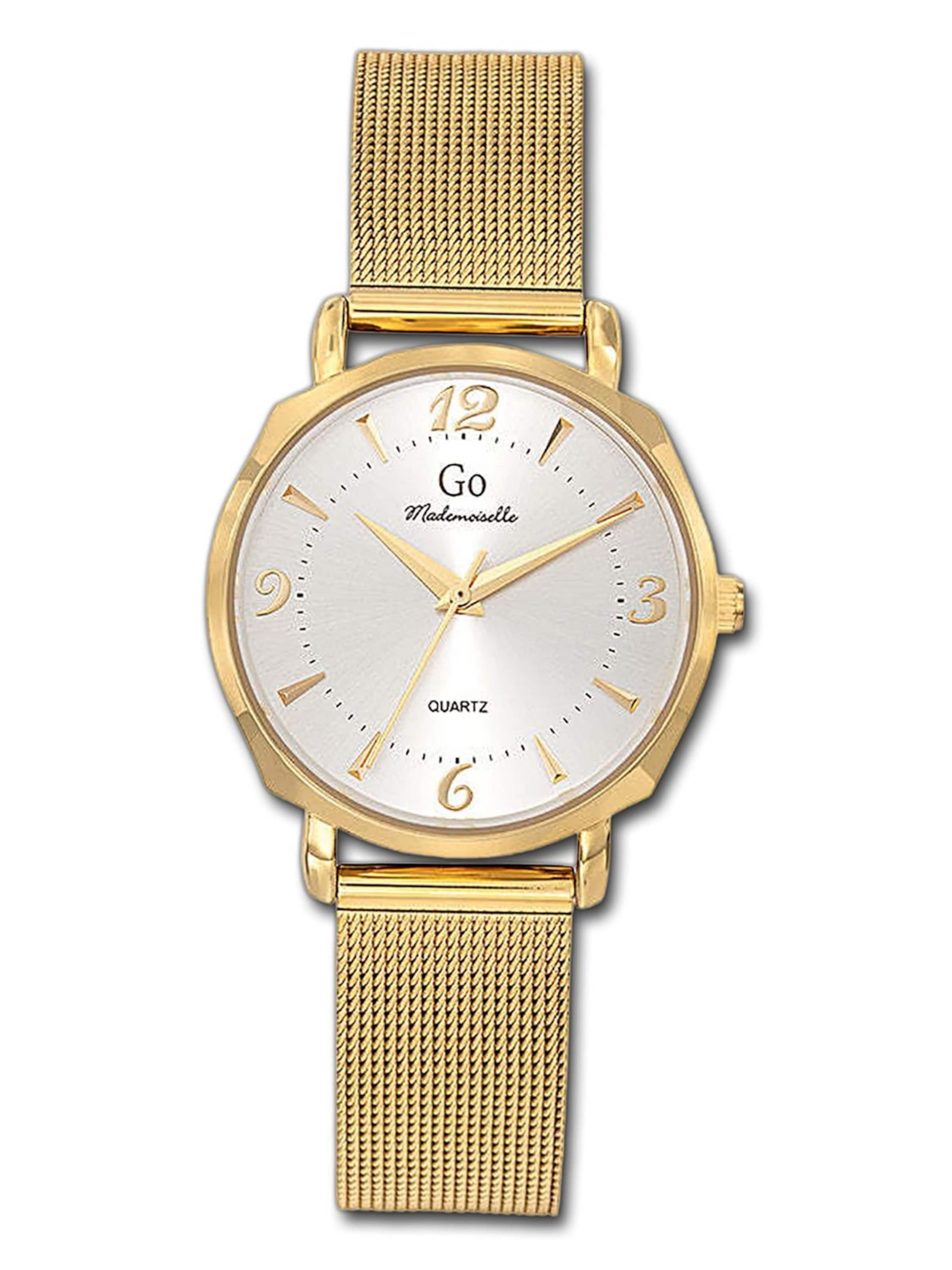 GO GirlOnly Analog Watch in Gold: front