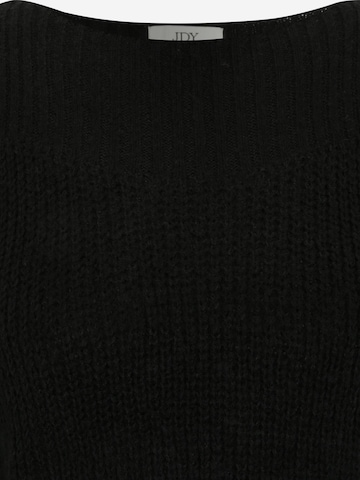 JDY Tall Pletena obleka 'WHITNEY MEGAN' | črna barva