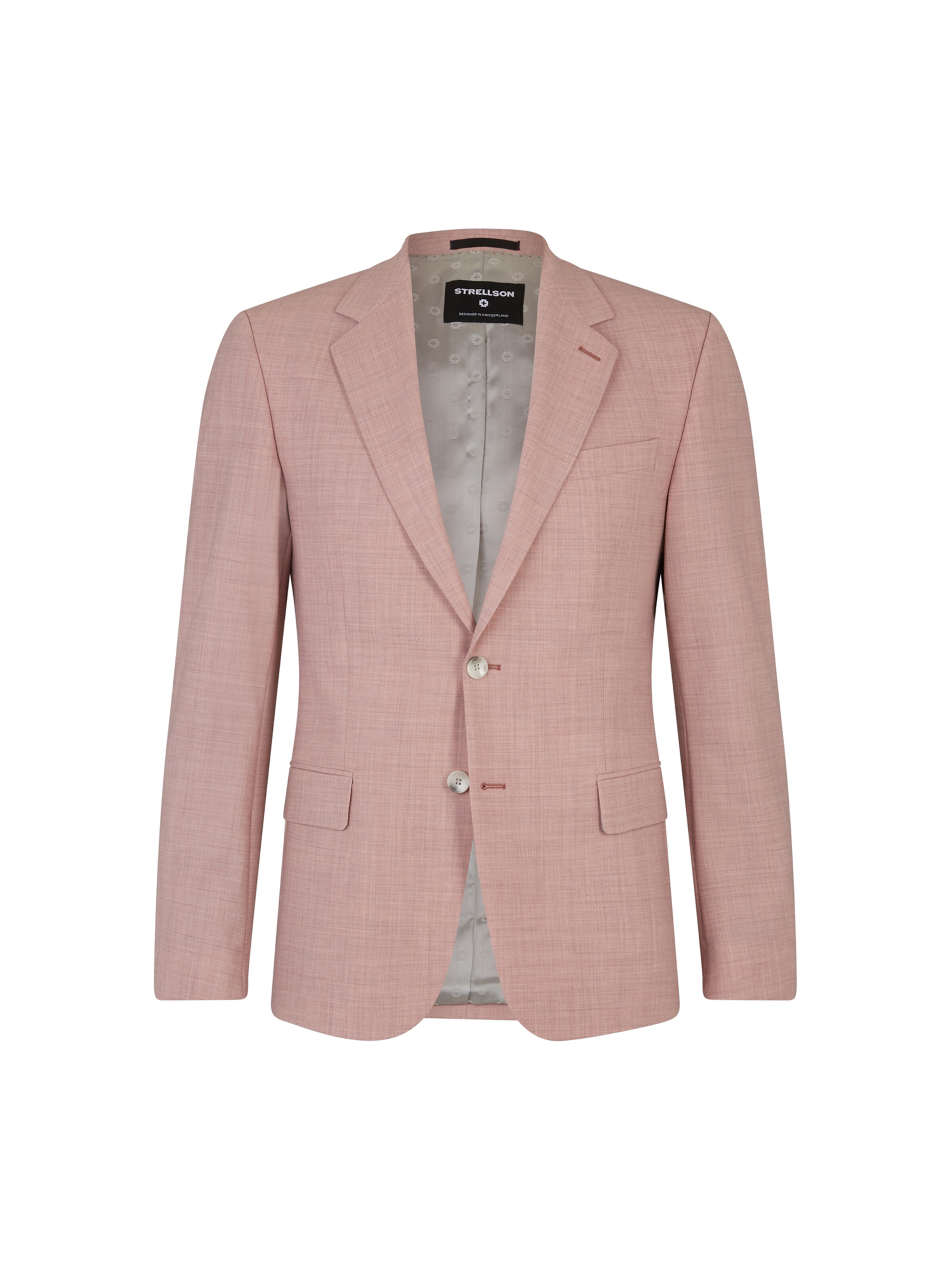 STRELLSON Slim Fit Sakko 'Caidan' in Pink: Vorderseite