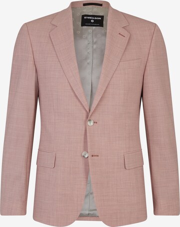 STRELLSON Slim Fit Sakko 'Caidan' in Pink: Vorderseite