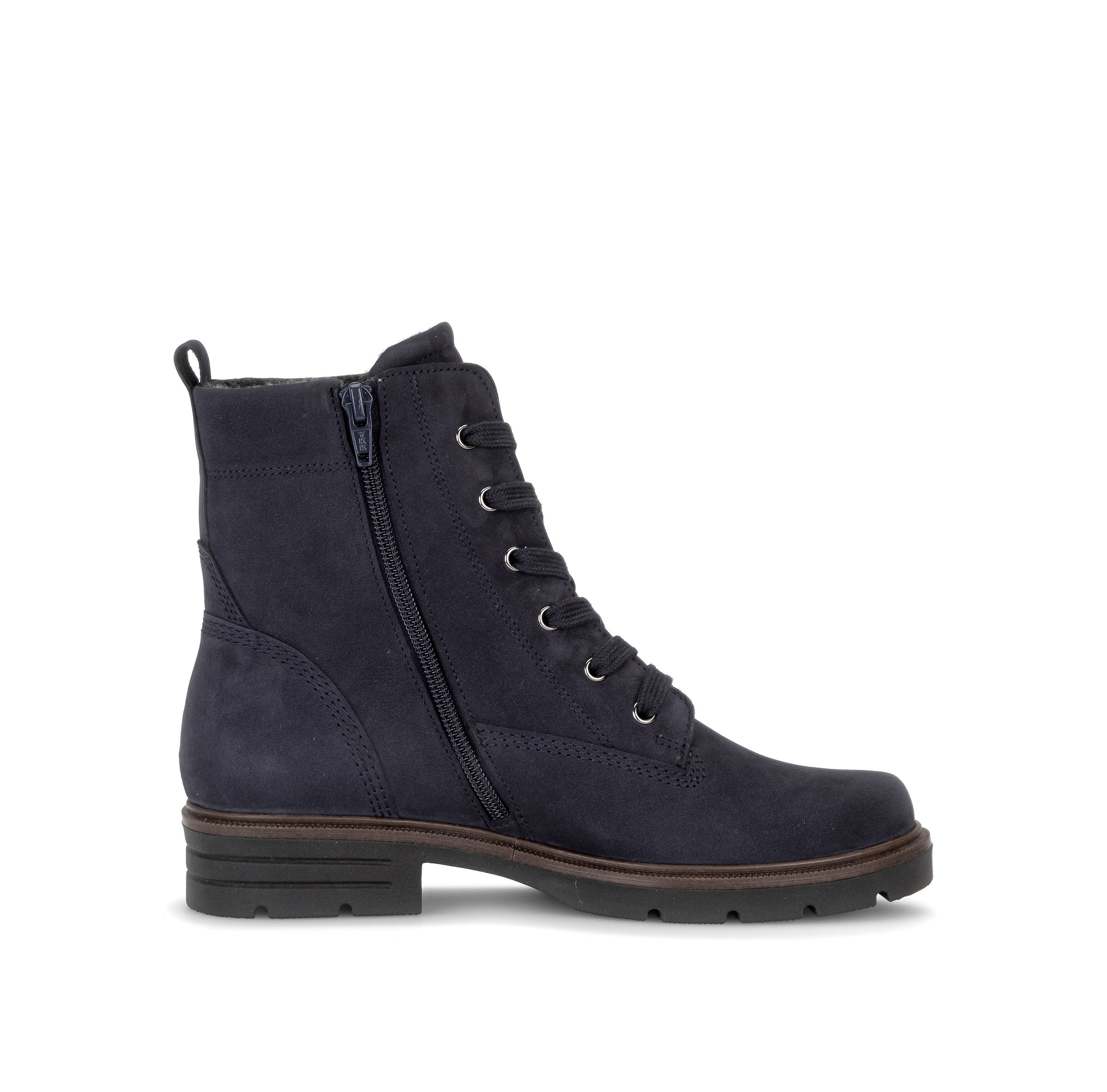 GABOR Lace-Up Ankle Boots in Blue