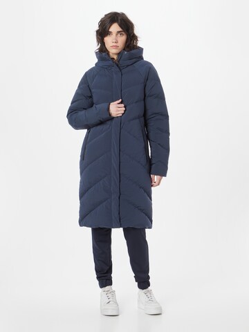 JACK WOLFSKIN Outdoormantel 'Marienplatz' in Blauw: voorkant