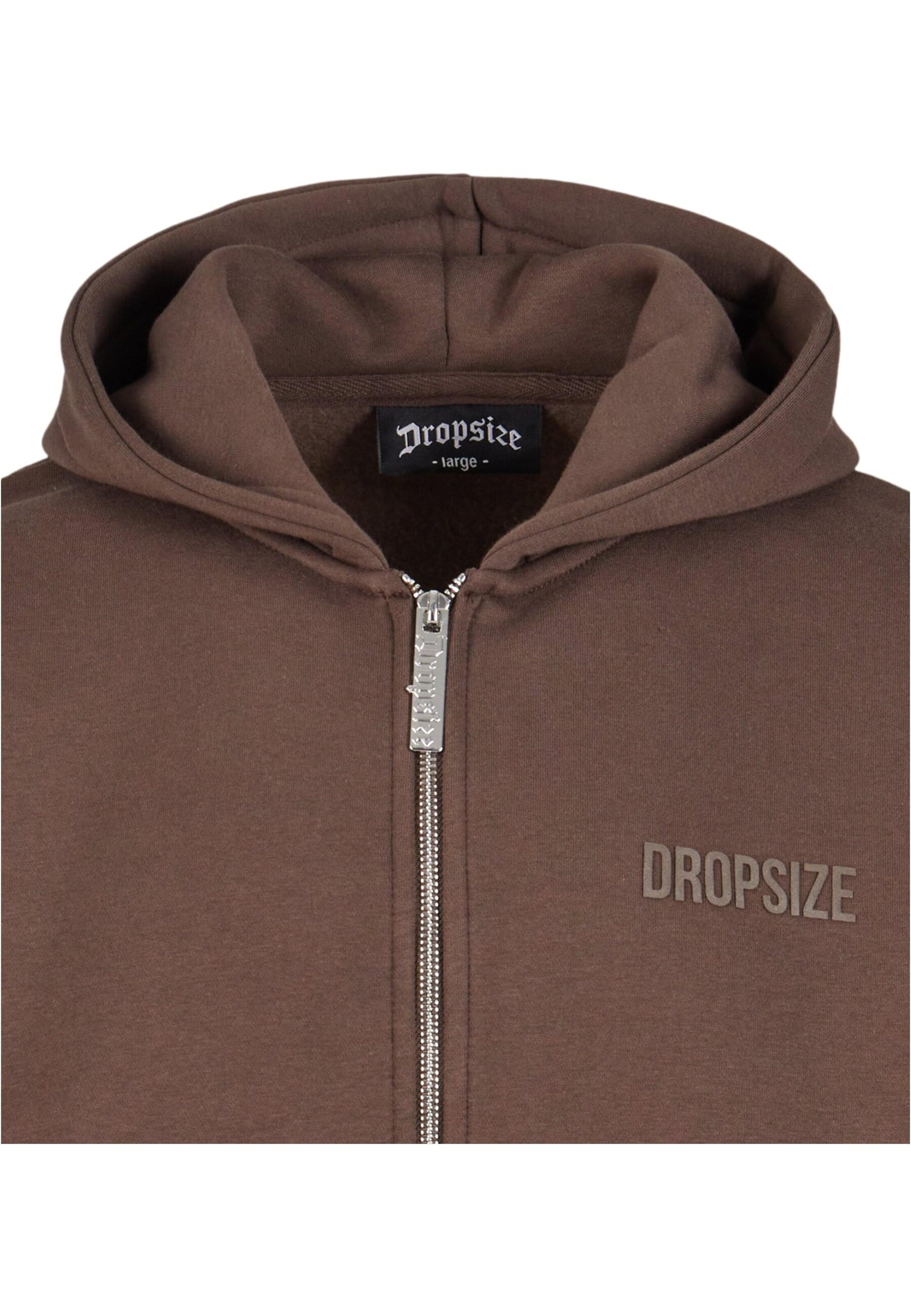 Dropsize Bluza rozpinana w kolorze brązowy