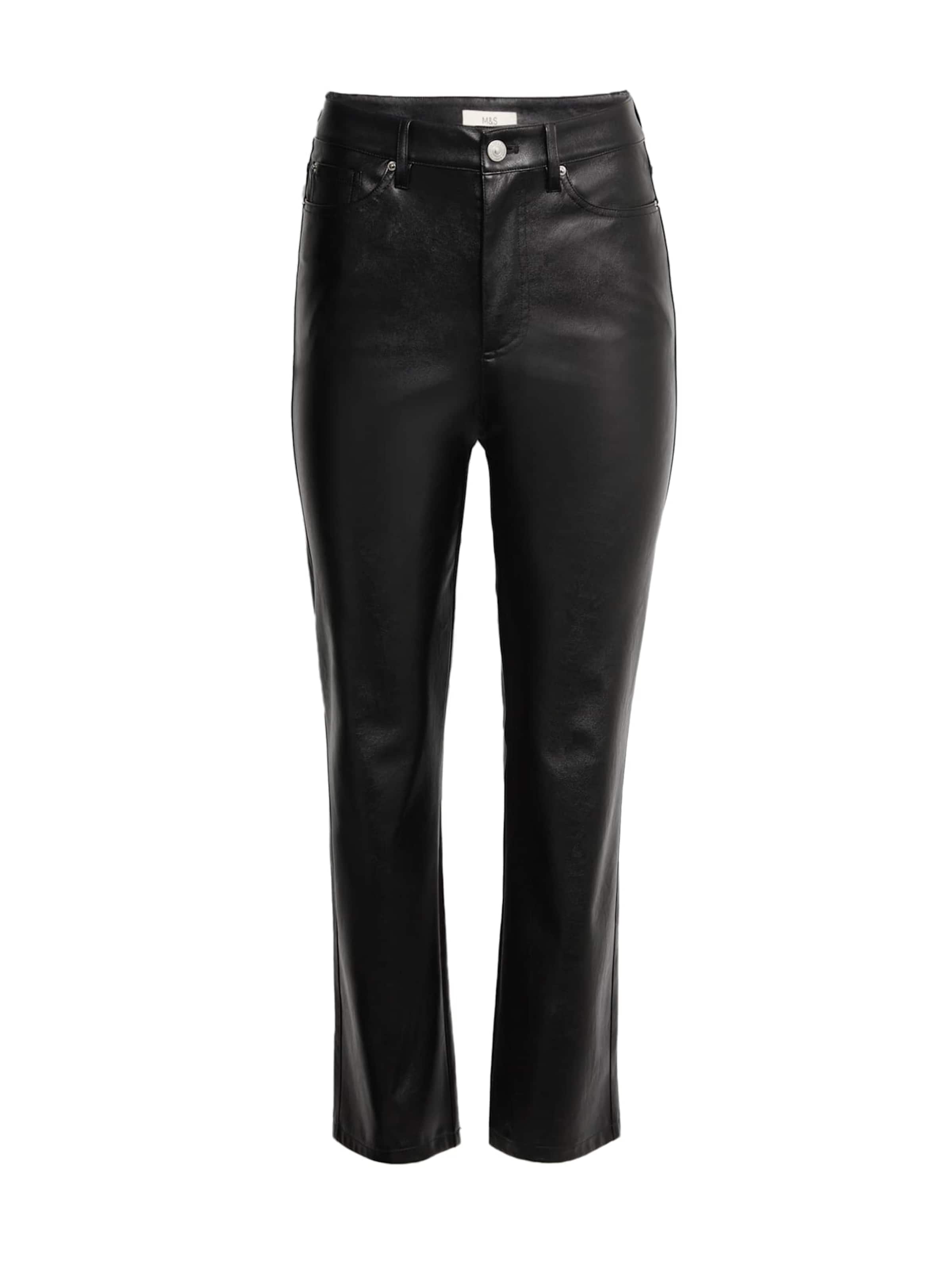 Regular Pantalon Marks & Spencer en noir : devant