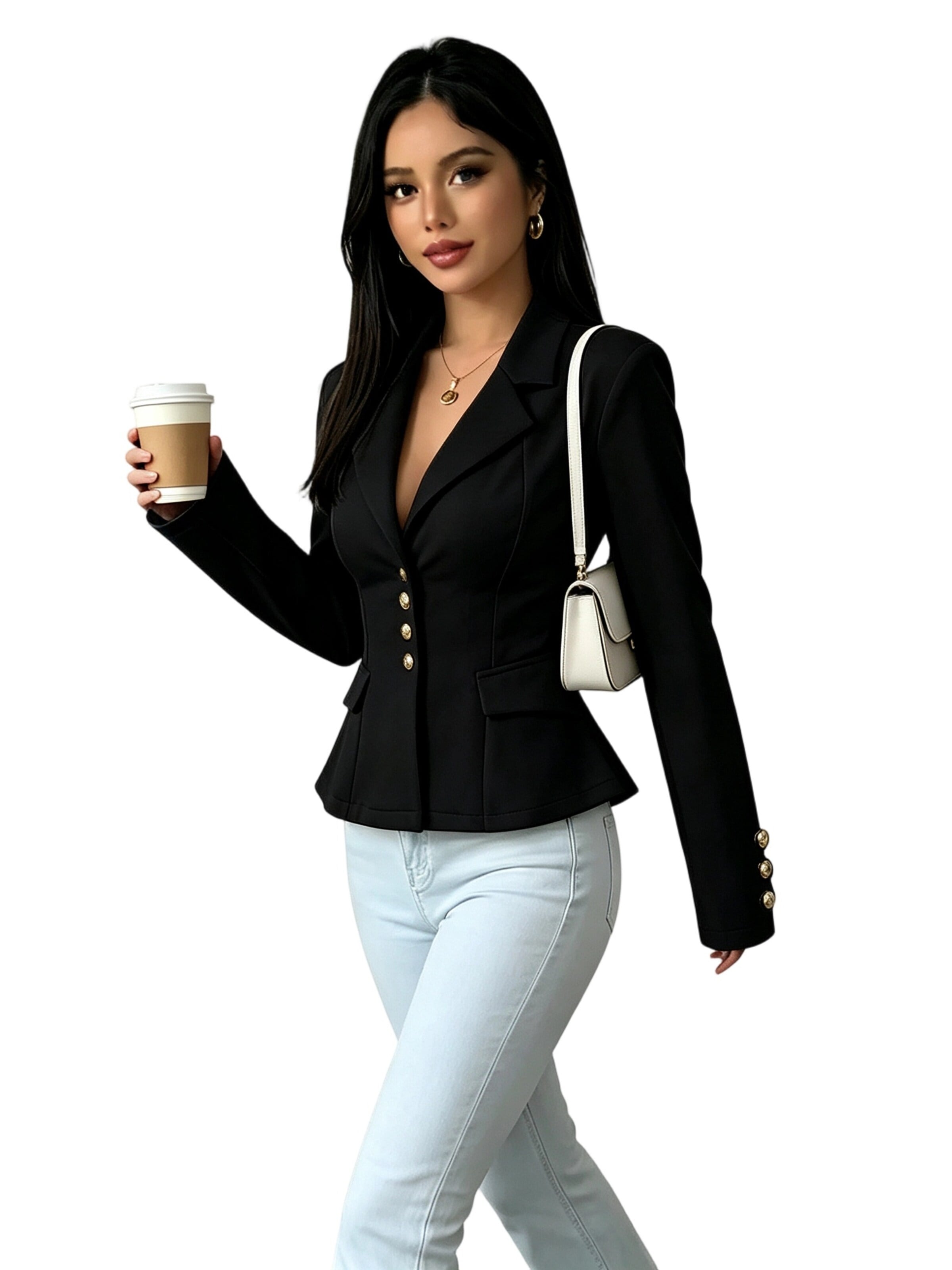 MODIURBAN Blazer in Black
