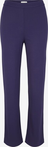 Loosefit Pantalon TOM TAILOR en bleu : devant