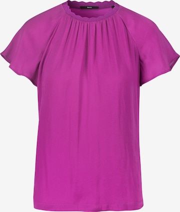 zero Blouse in Purple: front