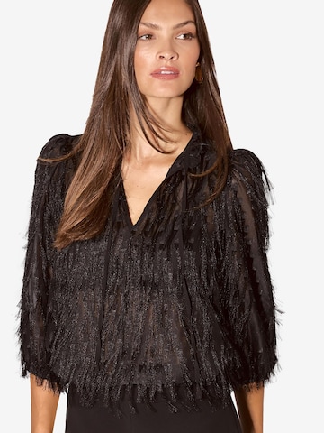 Lipsy Bluse in Schwarz: Vorderseite