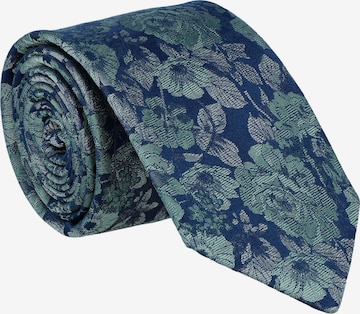 WILLEN Tie 'Millefleur Marine' in Green: front