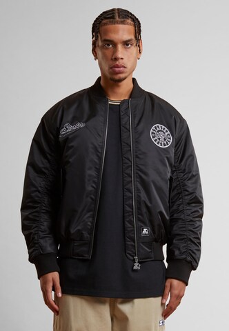 Starter Black Label Jacke 'Starter' in Schwarz: Vorderseite