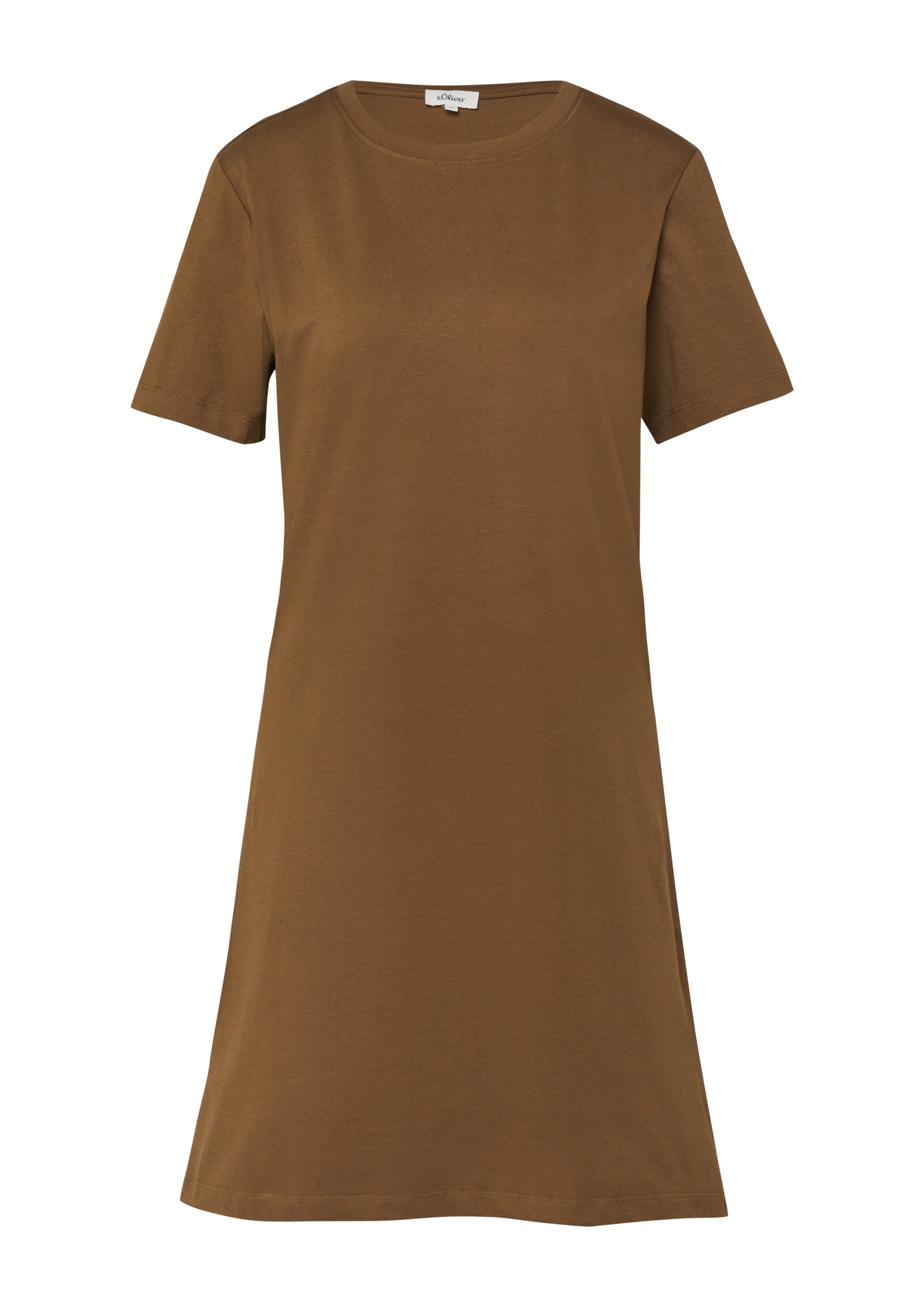 s.Oliver Kleid in Braun: Vorderseite