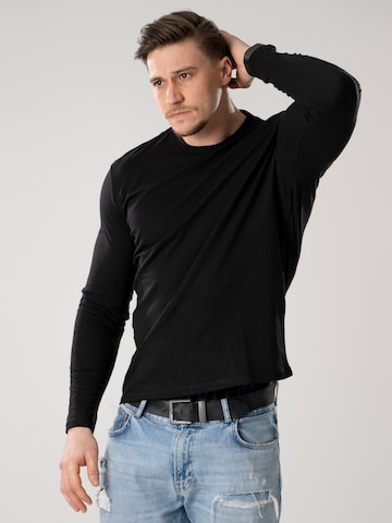 PANTONECLO Shirt 'Pantoneclo Men’s Crew Neck Short & Long Sleeve T-Shirt- 6 PCS' in Mixed colours