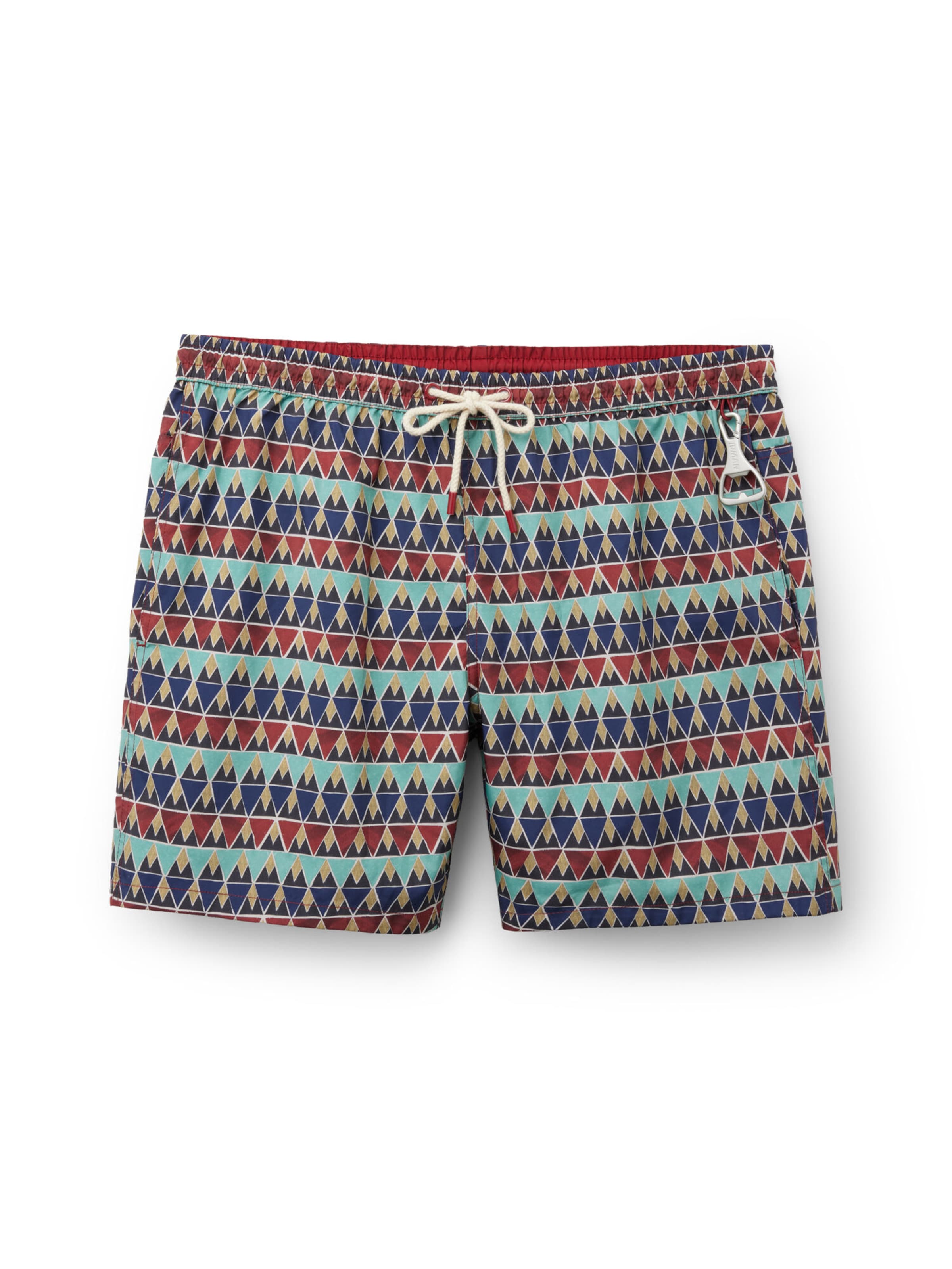 IUMAN Intimissimi Badeshorts with bottle opener in Rot: Vorderseite