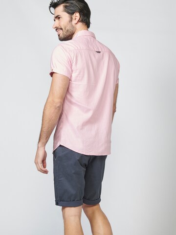 KOROSHI Klasický střih Košile – pink