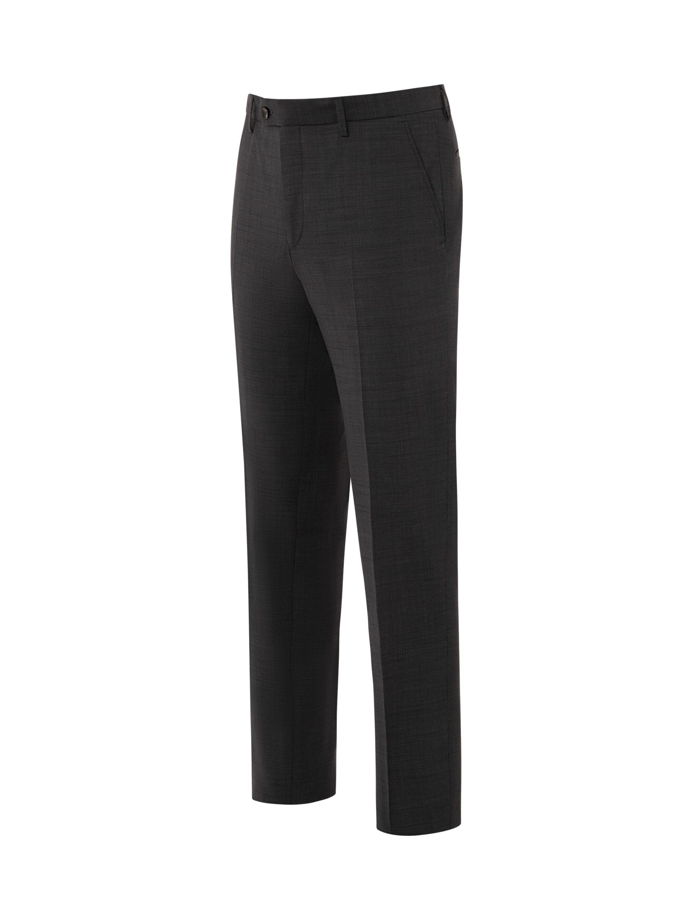 BENVENUTO Slim fit Pants 'NERO' in Grey