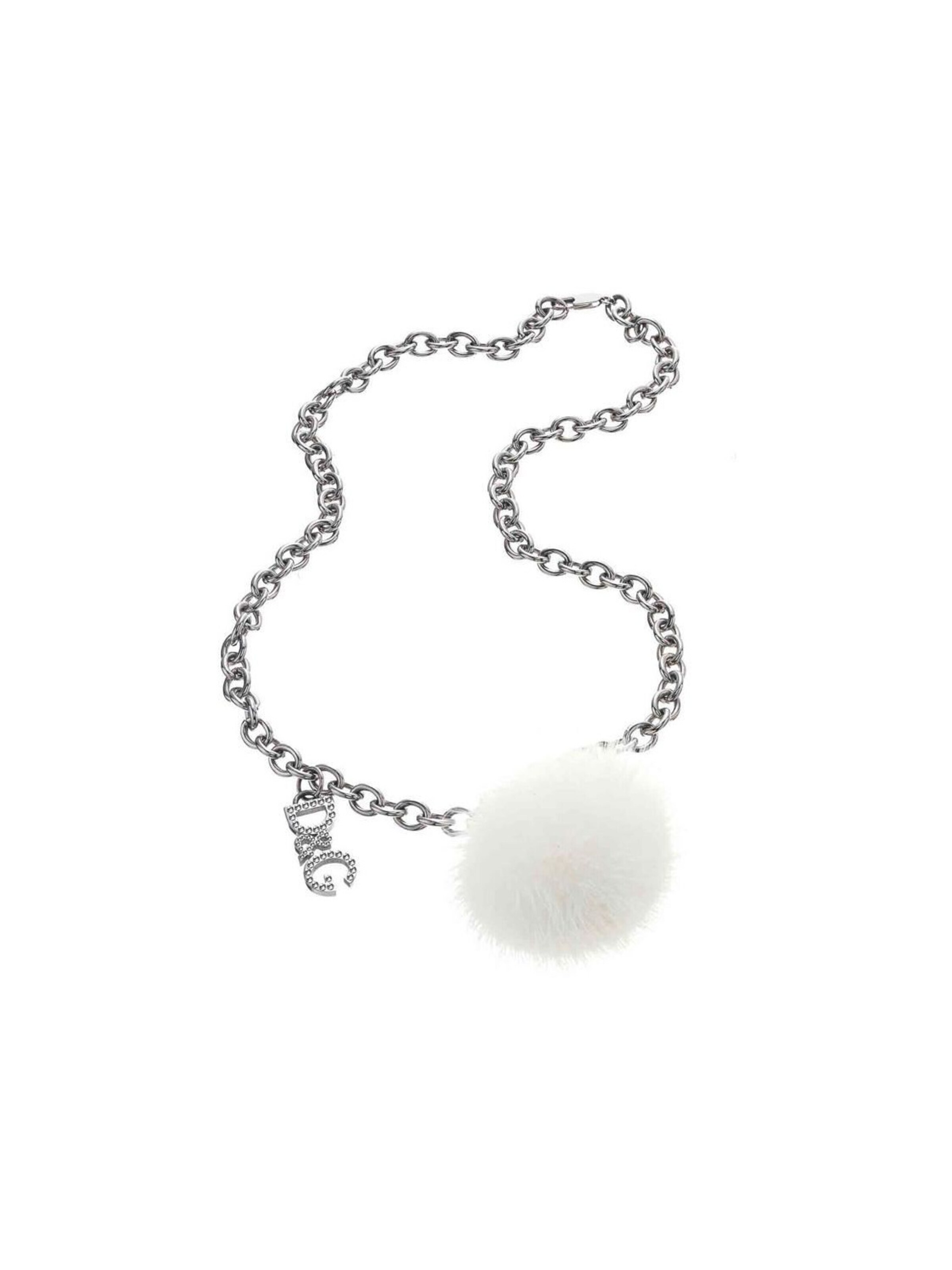 D&G Kette 'Damencollier Edelstahl - DJ0299'‌‌‌‌‌‌‌‌‌ in Silber: Vorderseite