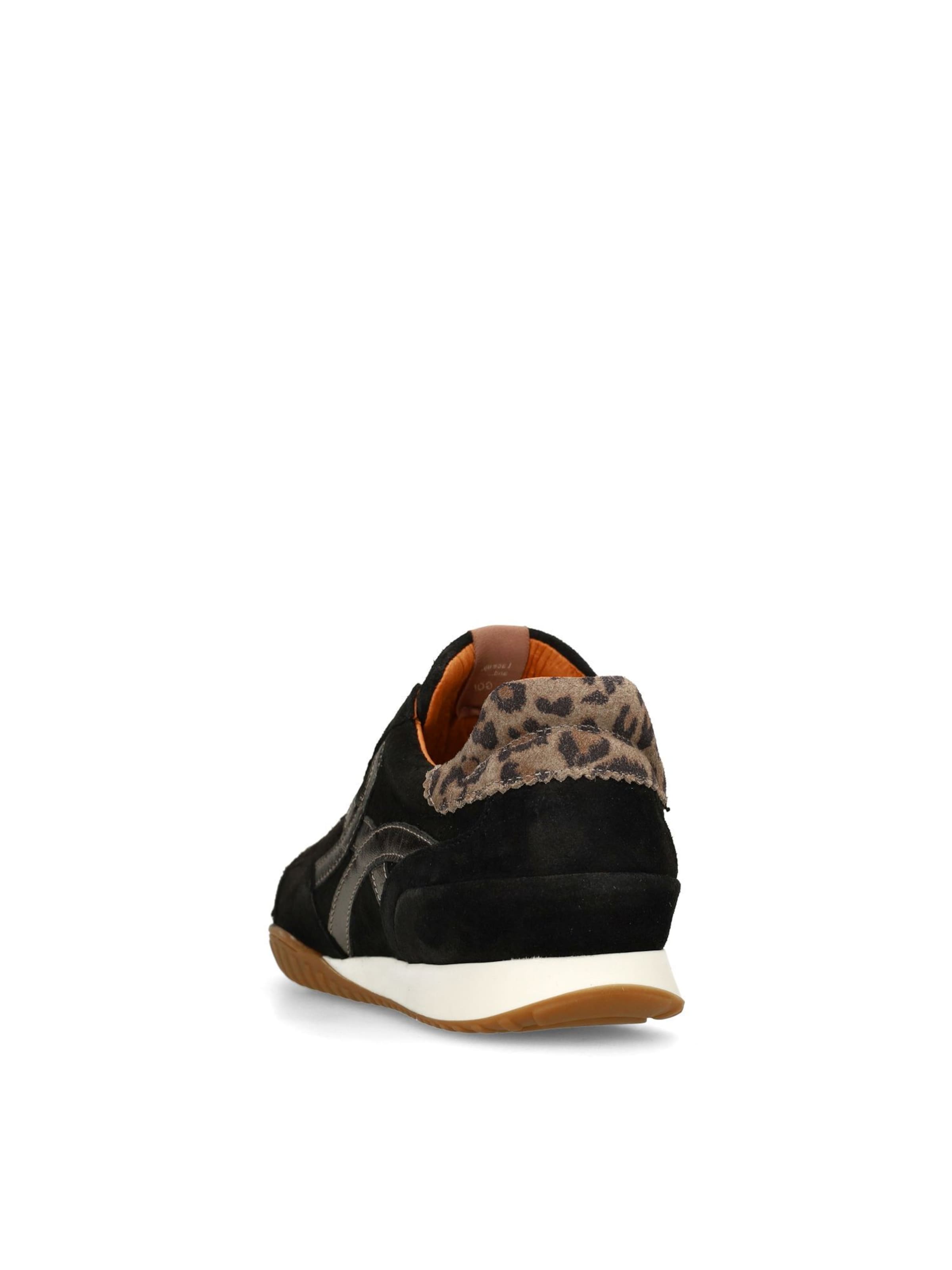MANFIELD Sneakers laag in Zwart