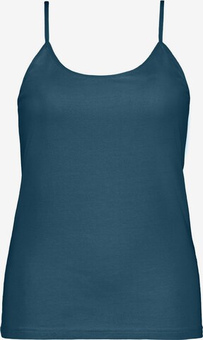 Ulla Popken - Camiseta térmica en azul: frente