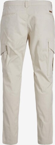 Regular Pantalon cargo JACK & JONES en blanc