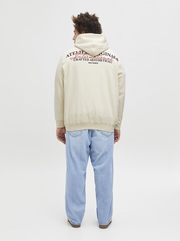 Jack & Jones Plus Sweatshirt in Wit