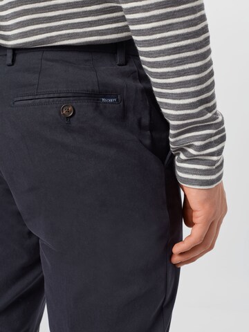 Hackett London Slim fit Chino Pants 'KENSINGTON' in Blue