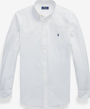 Polo Ralph LaurenSlim Fit Košulja - bijela boja: prednji dio