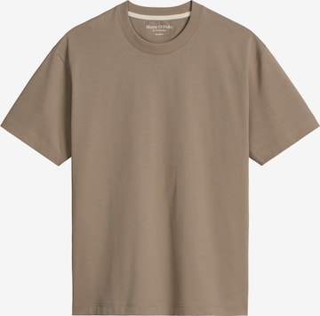 T-Shirt Marc O'Polo en marron : devant