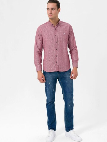 Daniel Hills Regular fit Srajca | rdeča barva