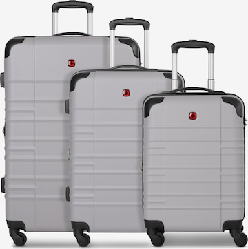 WENGER Suitcase Set 'Amplar Evo' in Grey: front