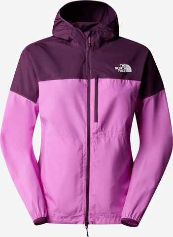 THE NORTH FACE Performance Jacket 'HIGHER RUN' in Purple: front