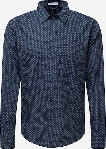 mėlyna ABOUT YOU Marškiniai 'Thilo': priekis