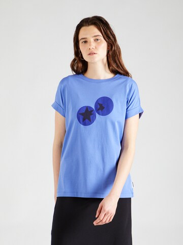 ARMEDANGELS T-Shirt 'IDAARA FRUITS' (GOTS) in Blau: predná strana