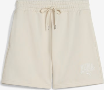 PUMA Regular Shorts in Weiß: Vorderseite