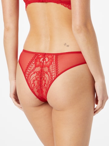 Slip Scandale éco-lingerie en rouge