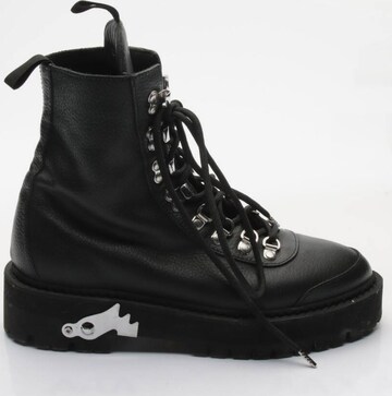 Off-White Dress Boots in 38 in Black: front
