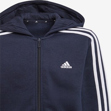 ADIDAS SPORTSWEAR Sportsweatjacke 'Essentials' in Blau