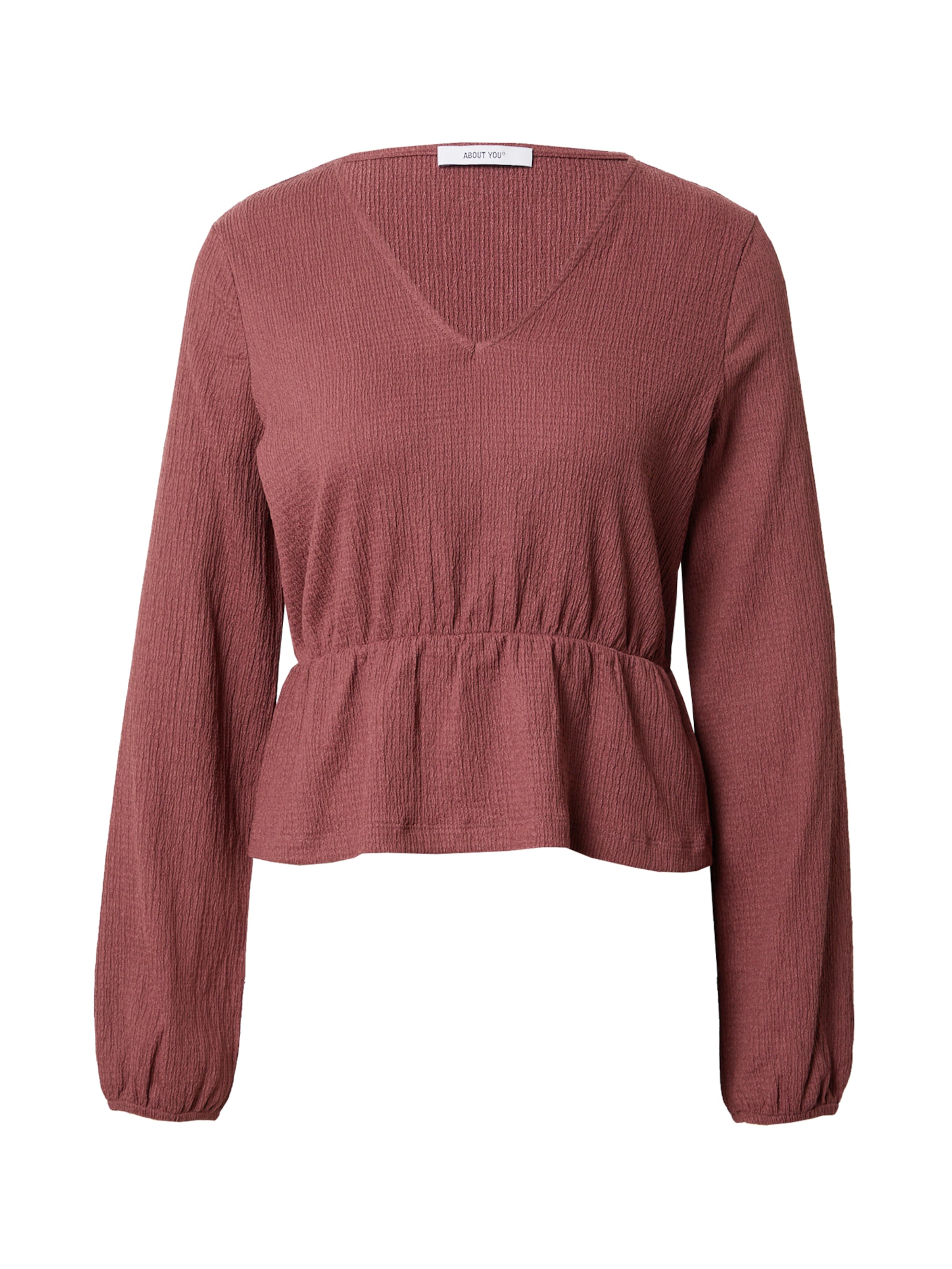 ABOUT YOU Blouse 'Cleo' in Pink: front