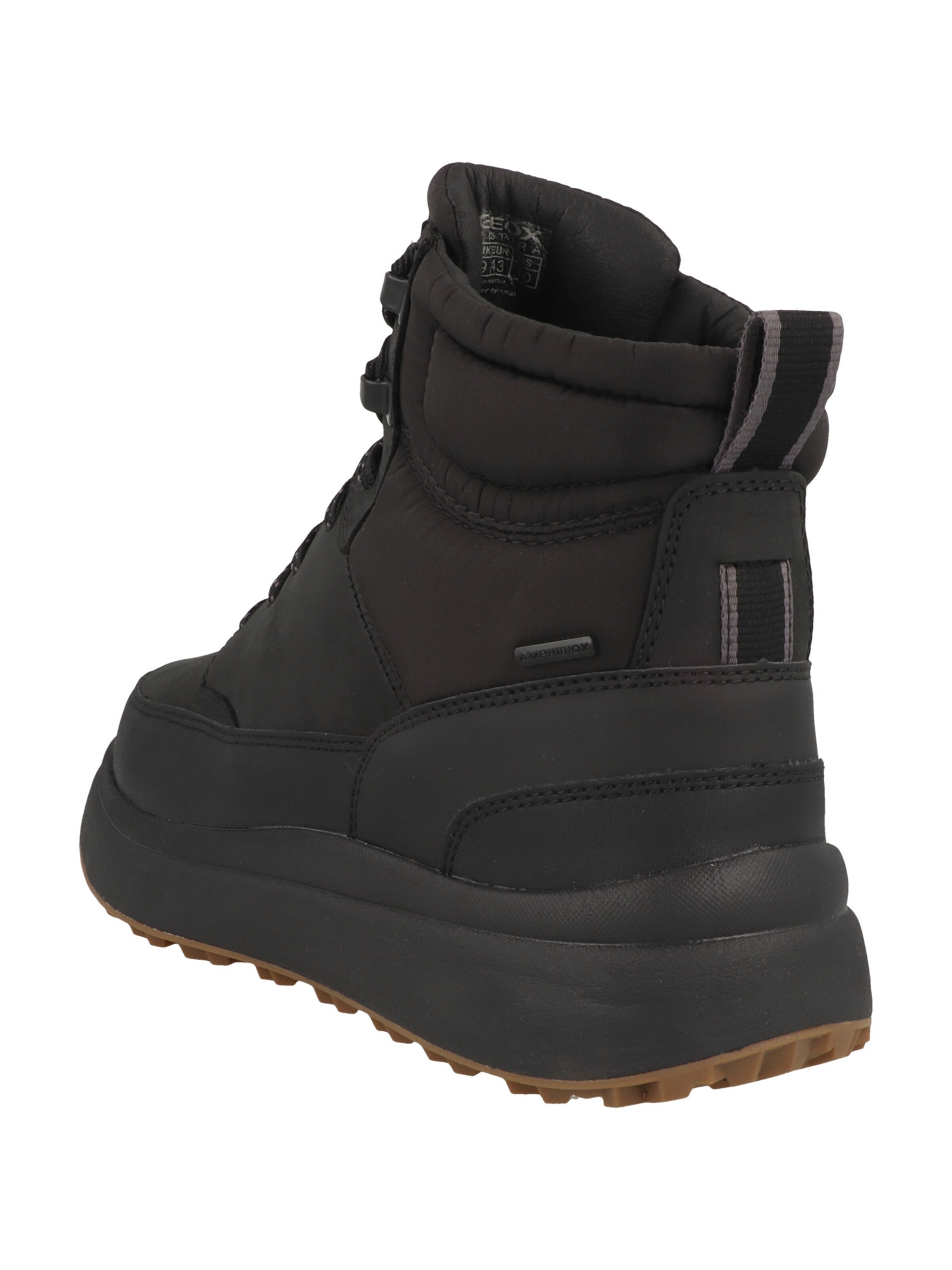 GEOX Boots 'Granito' in Zwart