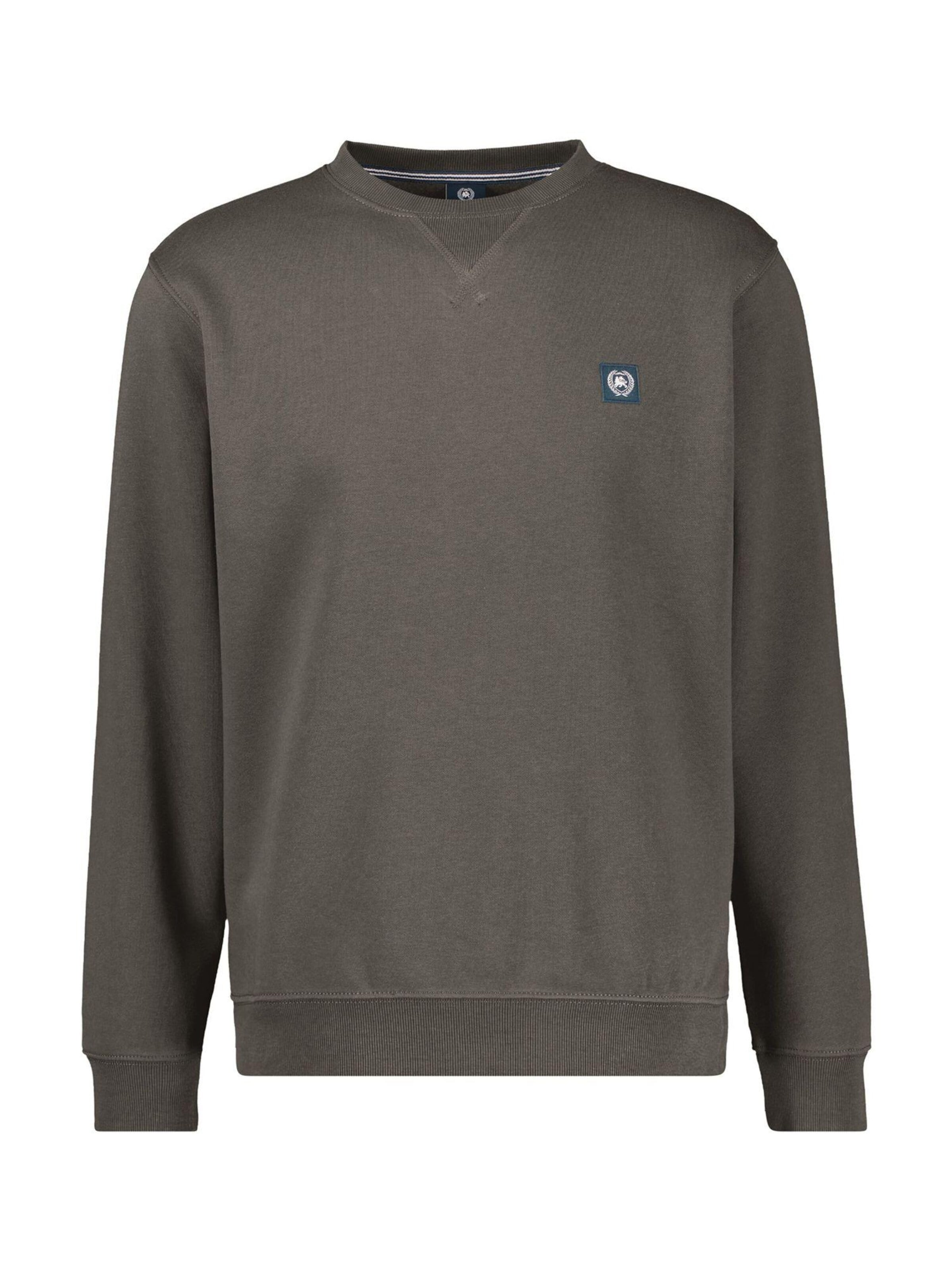 LERROS Sweatshirt in Grijs: voorkant