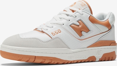 new balance Sneakers laag '550' in de kleur Beige / Oranje / Wit, Productweergave