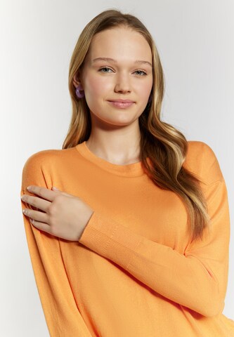 MYMO Pulover 'Keepsudry' | oranžna barva