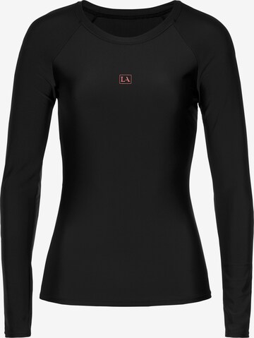 LASCANA ACTIVE - Camiseta funcional en negro: frente