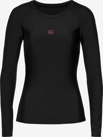 T-shirt fonctionnel LASCANA ACTIVE en noir : devant