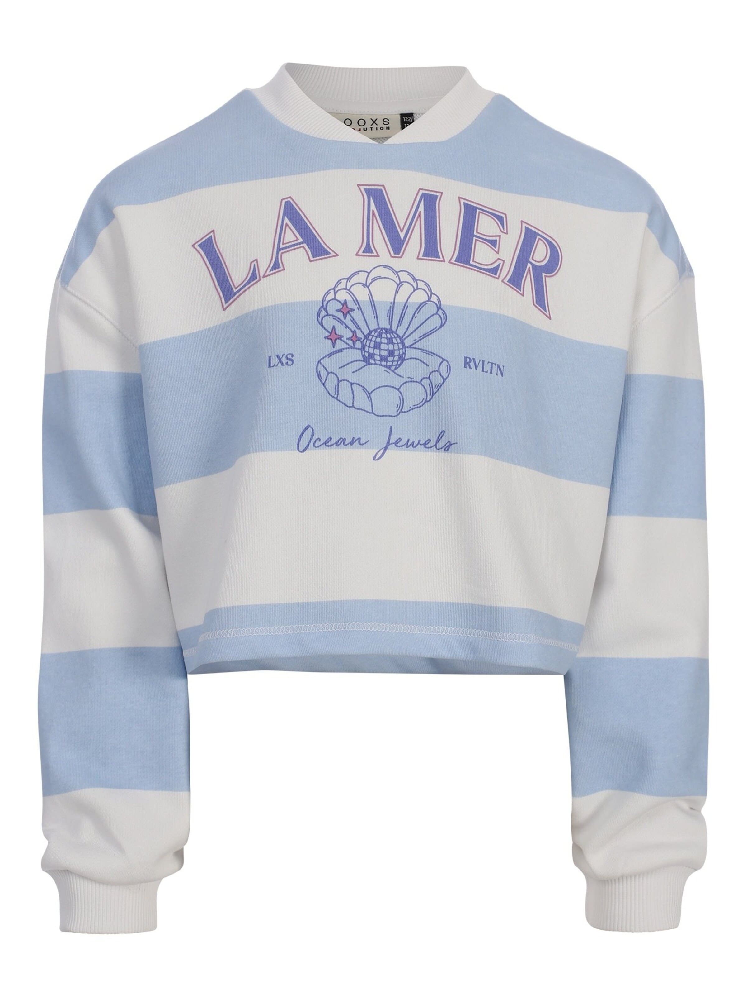 Looxs Revolution Sweatshirt in Blauw: voorkant