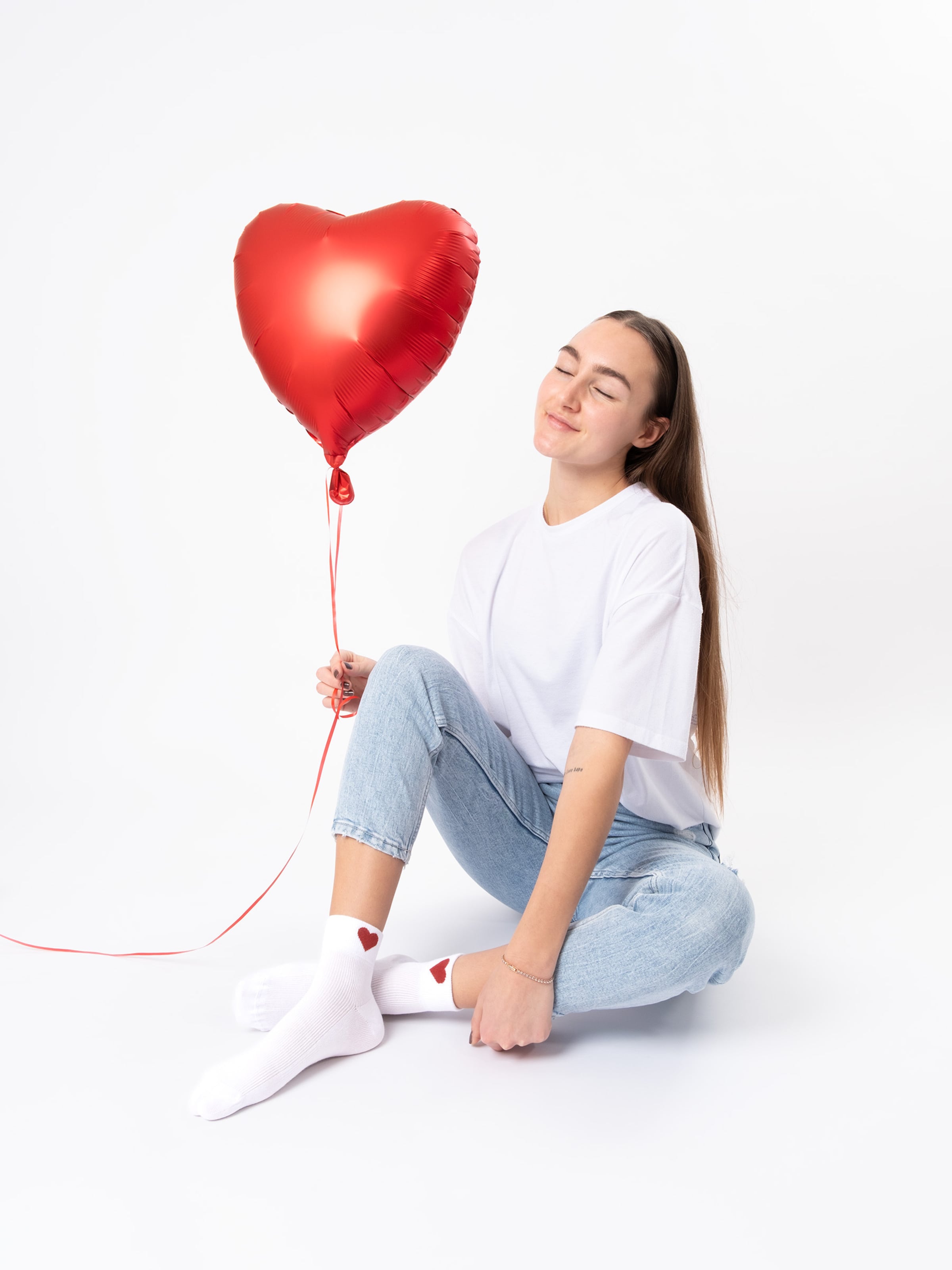 Calzino 'Gianna' di Occulto in bianco