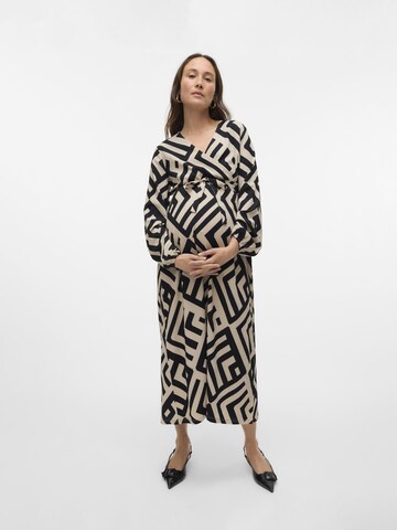 Vero Moda Maternity Kleid 'VMMPOET' in Beige