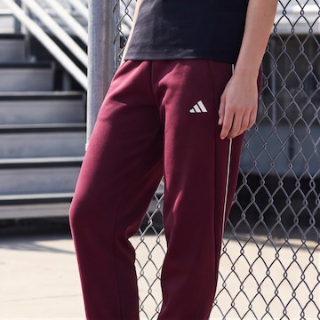 ADIDAS SPORTSWEAR Tapered Sports trousers 'Stadium' in Red