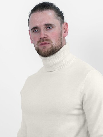 Vercate Pullover 'No. 17' in Weiß